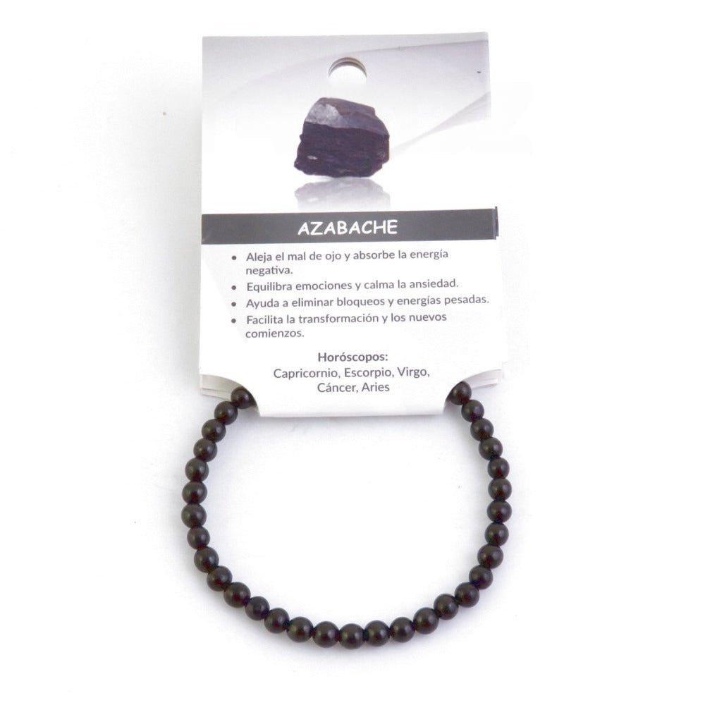 Pulsera de Azabache Bola Lisa - Mystical Tienda