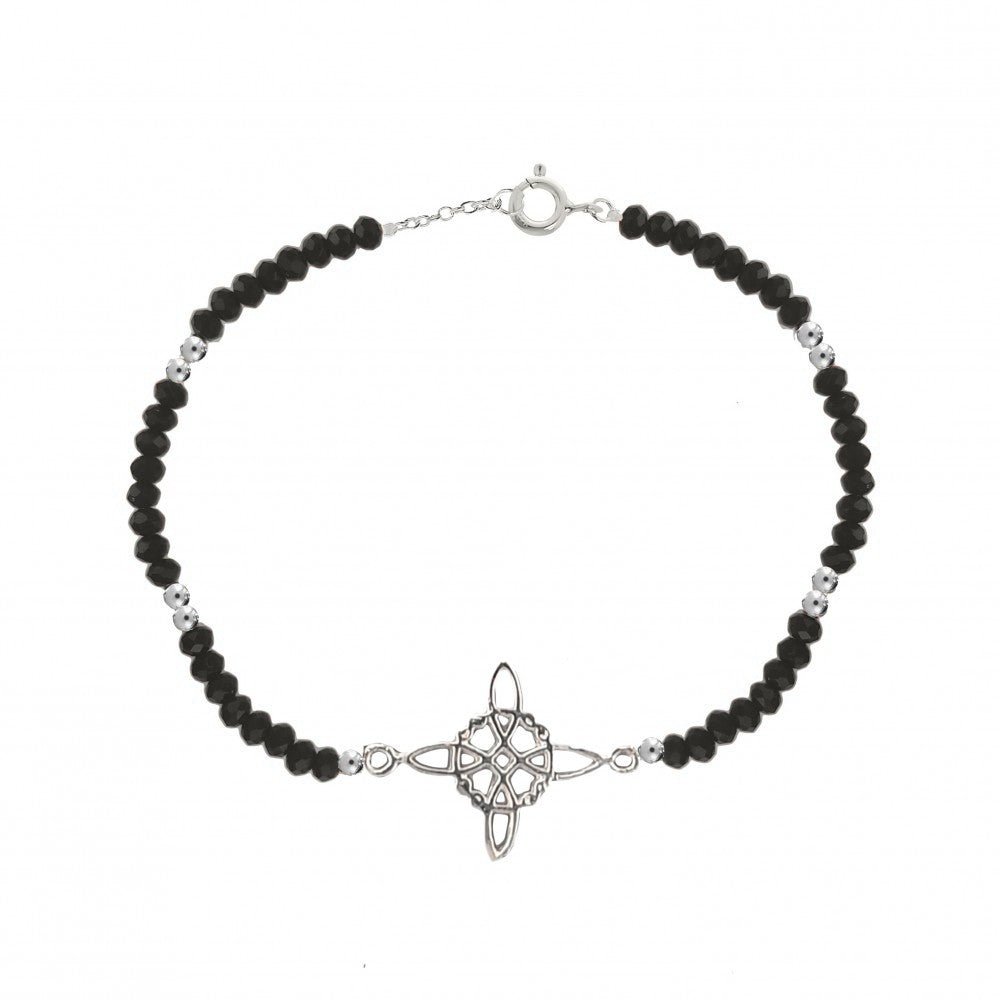 Pulsera de Circonita con Nudo de bruja S925 - Mystical Tienda