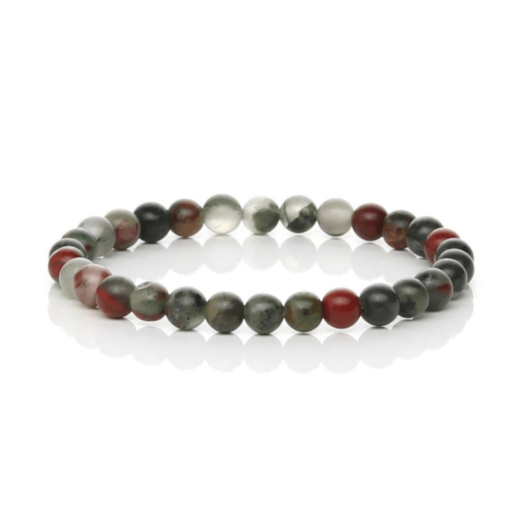 Pulsera de Heliotropo - Bola Lisa - Mystical Tienda