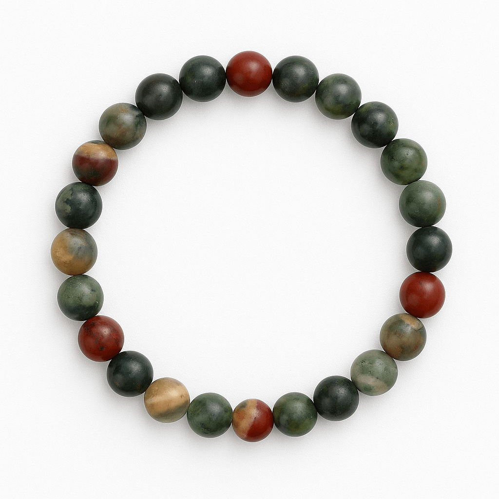 Pulsera de Heliotropo - Bola Lisa - Mystical Tienda