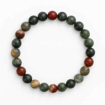 Pulsera de Heliotropo - Bola Lisa - Mystical Tienda