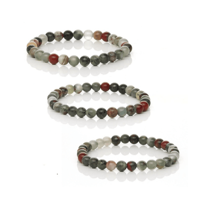 Pulsera de Heliotropo - Bola Lisa - Mystical Tienda