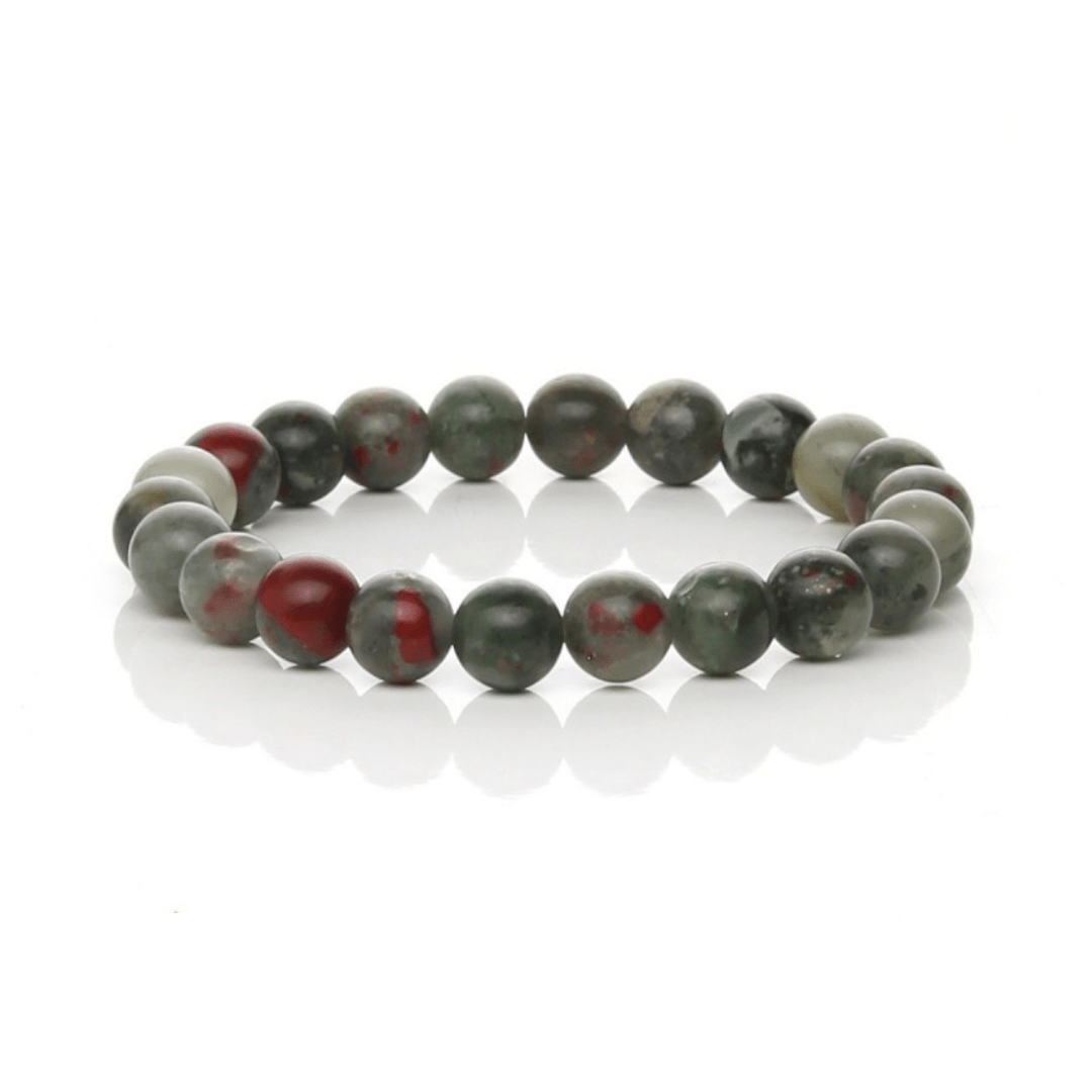 Pulsera de Heliotropo - Bola Lisa - Mystical Tienda