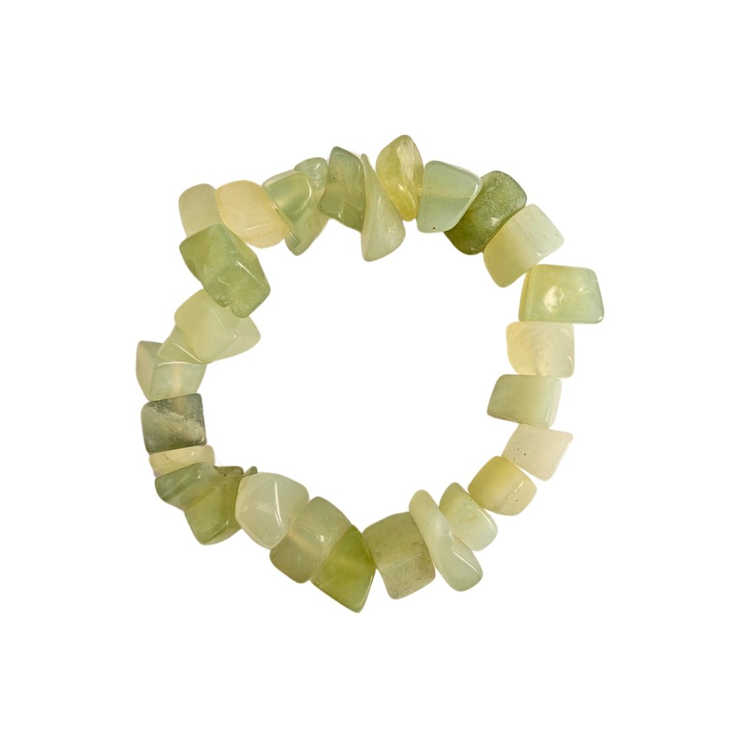 Pulsera de Jade Verde en Rodados - Mystical Tienda