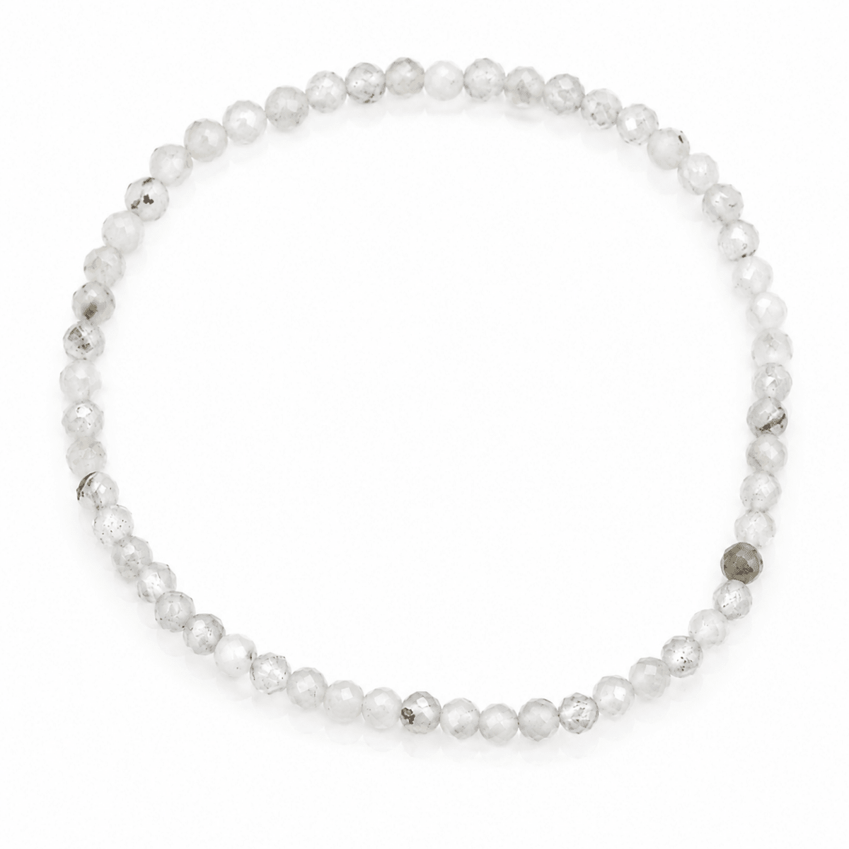 Pulsera de Labradorita Bola Facetada - Mystical Tienda