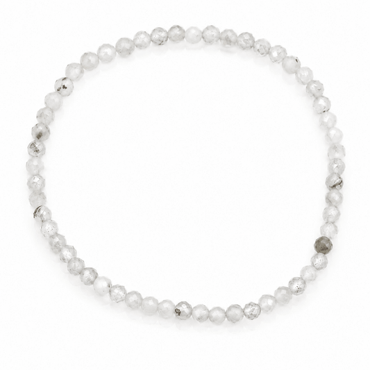 Pulsera de Labradorita Bola Facetada - Mystical Tienda