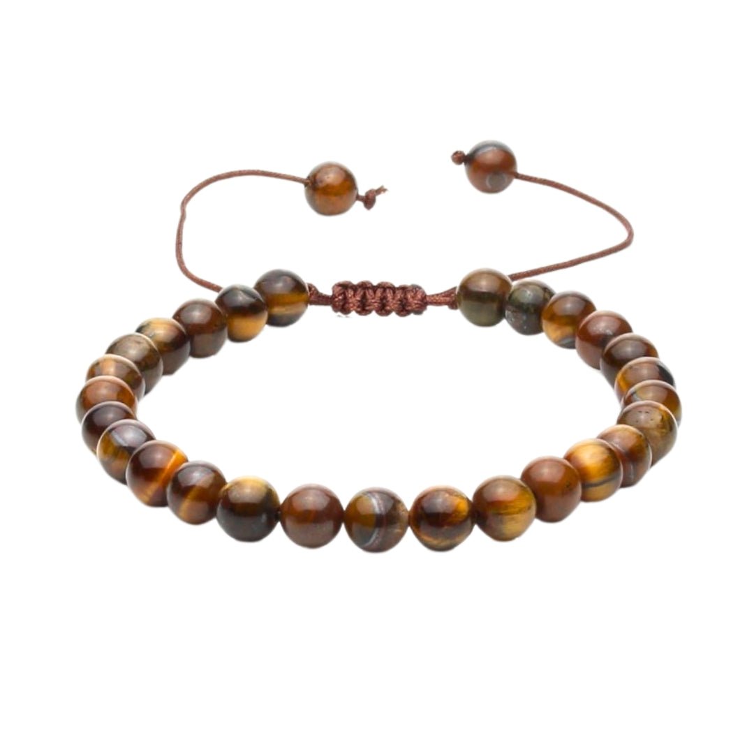 Pulsera de Ojo de Tigre con Nudo Corredizo - Mystical Tienda