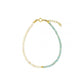 Pulsera de Perlas + Amazonita 'Gold' - Mystical Tienda