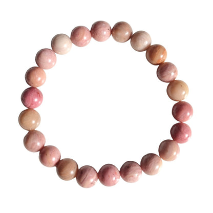 Pulsera de Rodonita Bola Lisa - Mystical Tienda