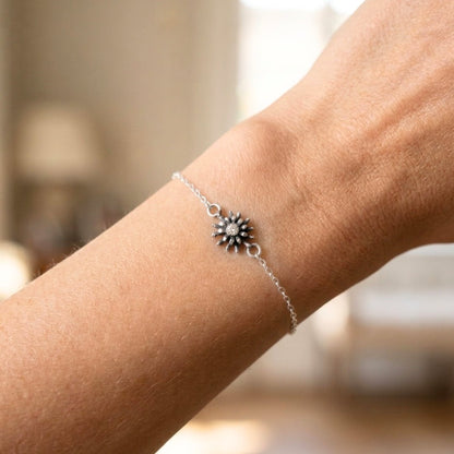Pulsera Eguzkilore - Plata de Ley 925 - Mystical Tienda