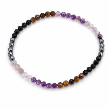 Pulsera “Escudo Aúrico ” Facetada - Mystical Tienda