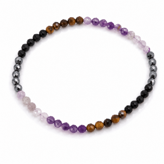 Pulsera “Escudo Aúrico ” Facetada - Mystical Tienda