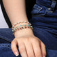 Pulsera 'Nicole' de Turmalina Multicolor - Gold - Mystical Tienda