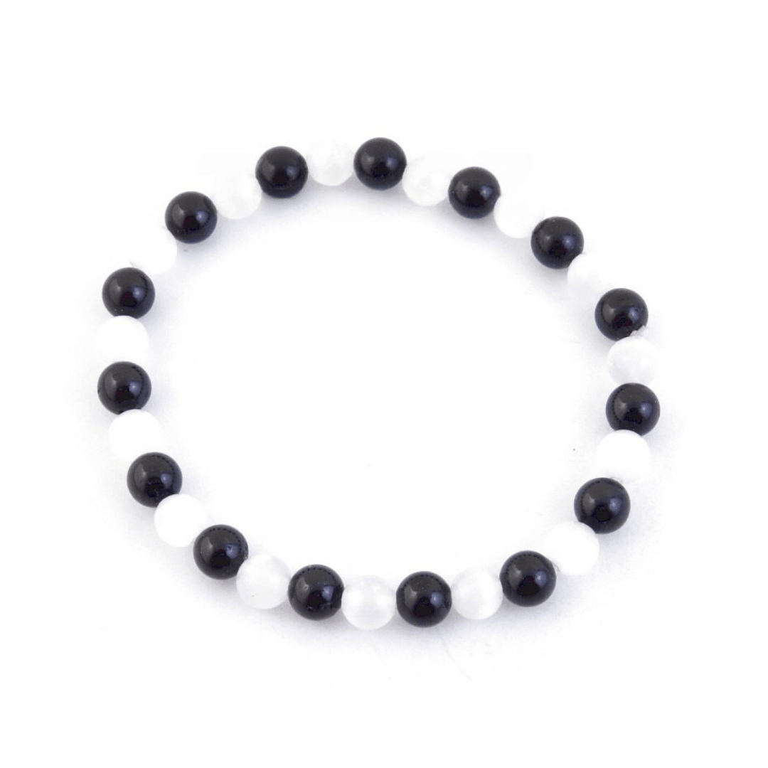 Pulsera “Protección y Limpieza ” - Turmalina y Selenita - Mystical Tienda