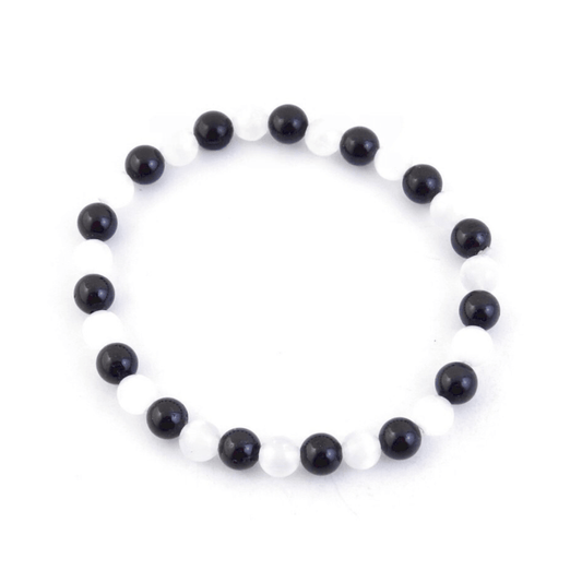 Pulsera “Protección y Limpieza ” - Turmalina y Selenita - Mystical Tienda