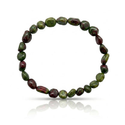 Pulsera Rodados de Piedra de dragón - Mystical Tienda