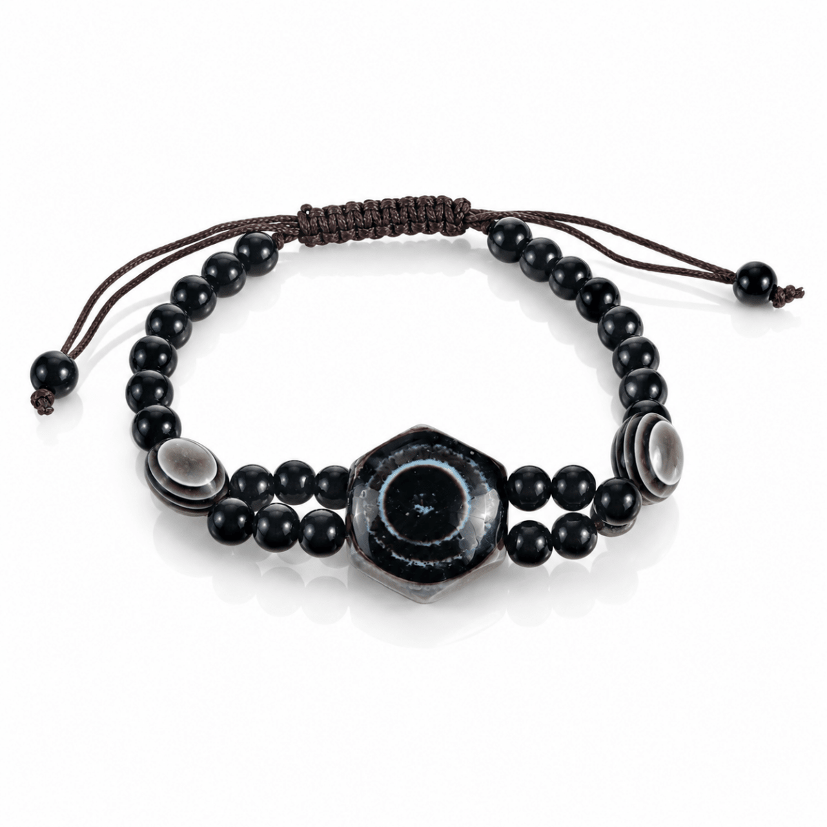 Pulsera Tibetana con Ojo de Ágata - Mystical Tienda