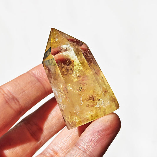 Punta de Cuarzo limón - Edición imperfecta 01 - Mystical Tienda