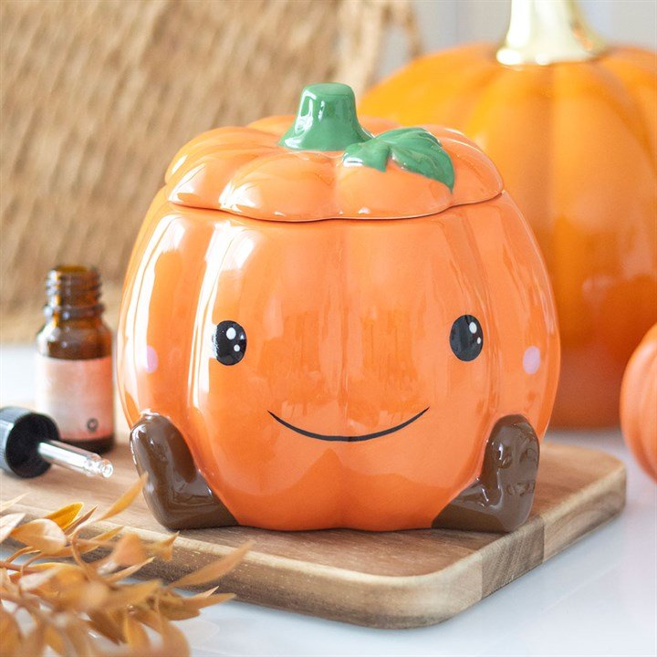 Quemador 'Cute Pumpkin' - Aceites y Wax Melts - Mystical Tienda