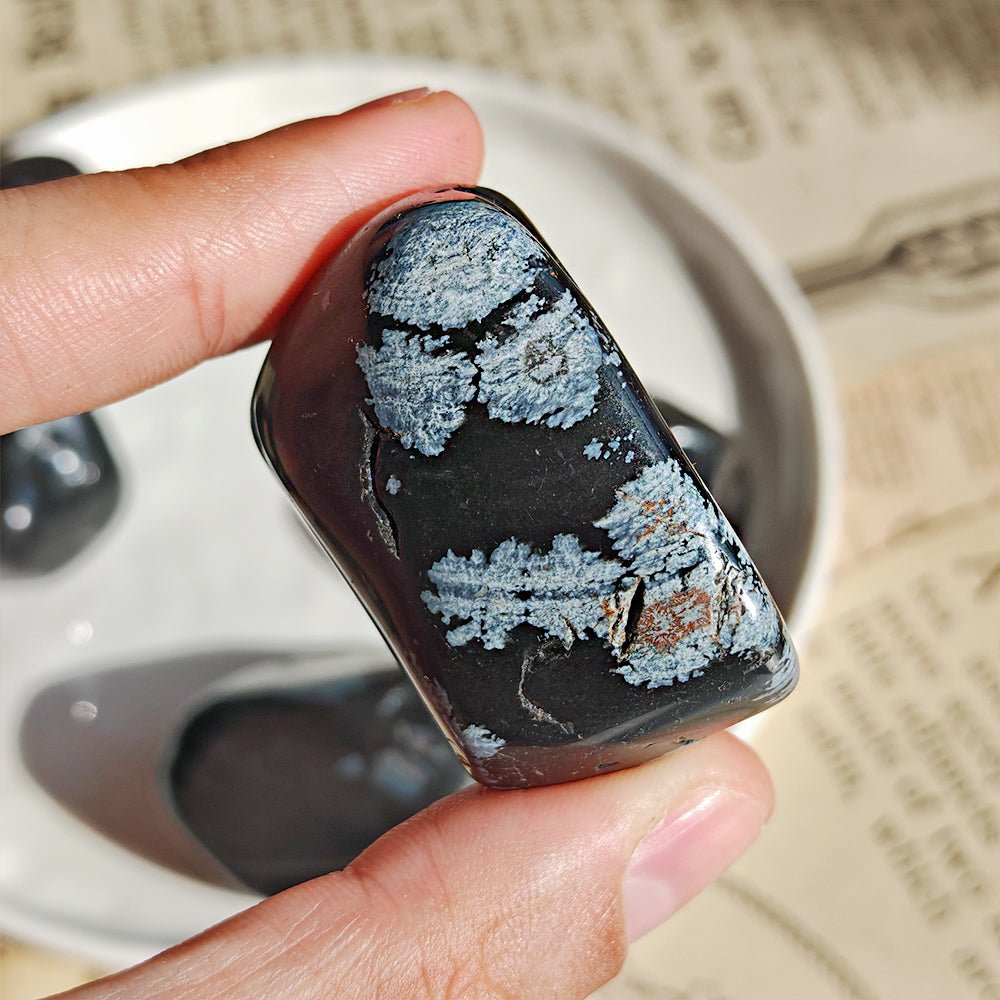 Rodado Grande Obsidiana Nevada - Edición Imperfecta - Mystical Tienda