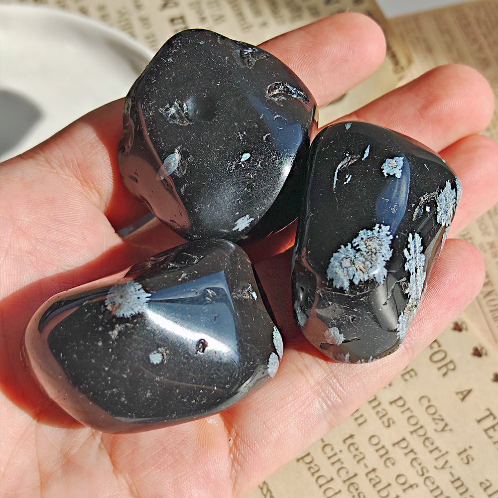 Rodado Grande Obsidiana Nevada - Edición Imperfecta - Mystical Tienda