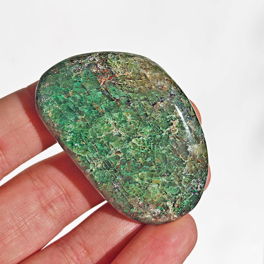 Rodado Plano de Apatito Verde - Mystical Tienda