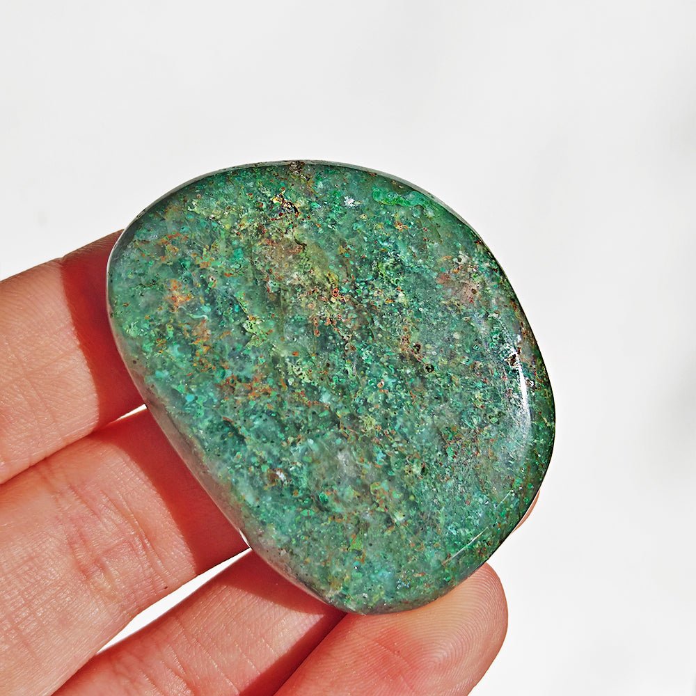 Rodado Plano de Apatito Verde - Mystical Tienda