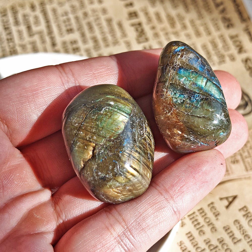 Rodados de Labradorita - Edicion Imperfecta - Mystical Tienda