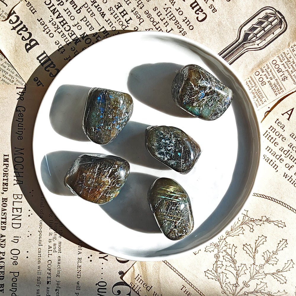 Rodados de Labradorita - Edicion Imperfecta - Mystical Tienda