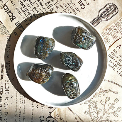 Rodados de Labradorita - Edicion Imperfecta - Mystical Tienda