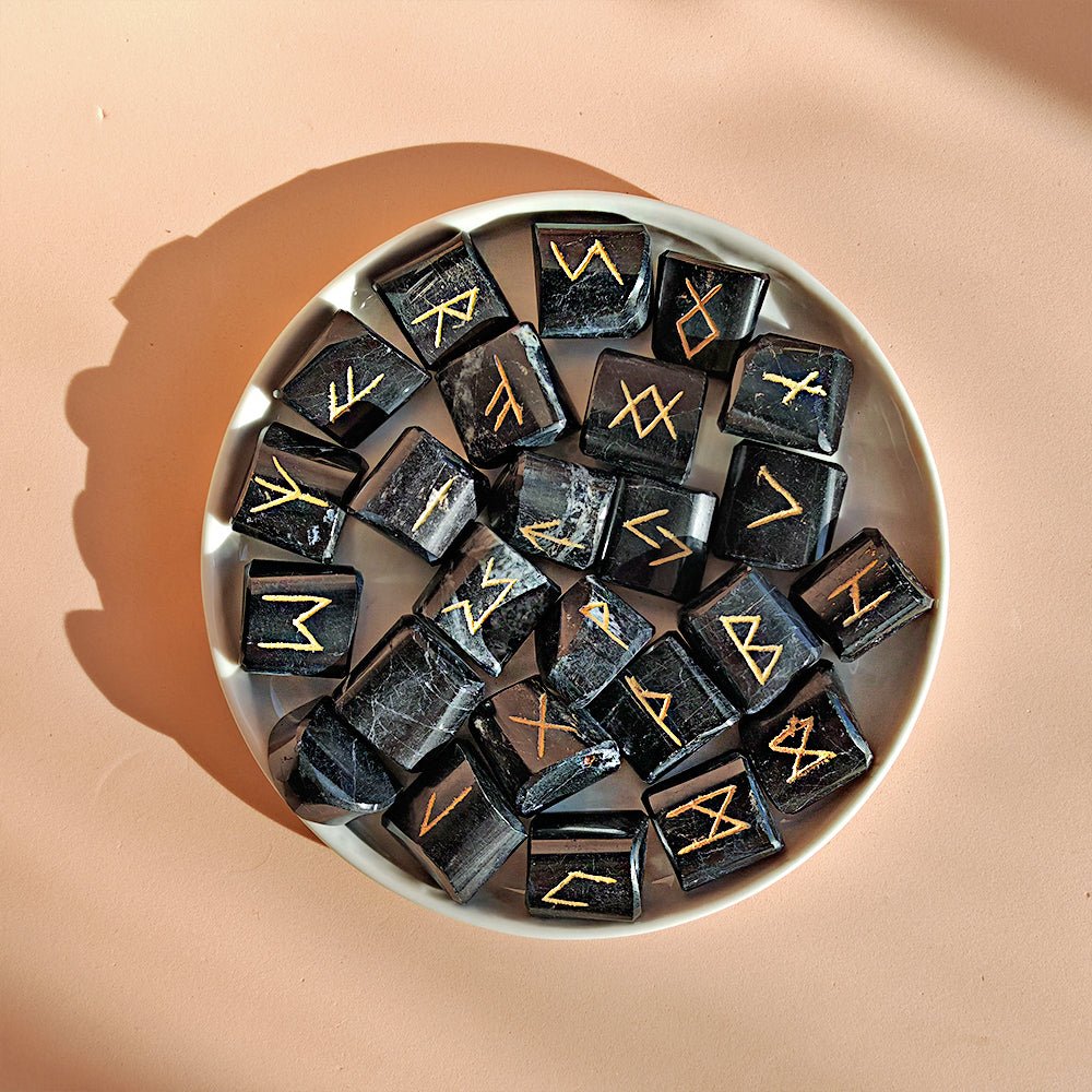 Runas Vikingas de Turmalina - Mystical Tienda