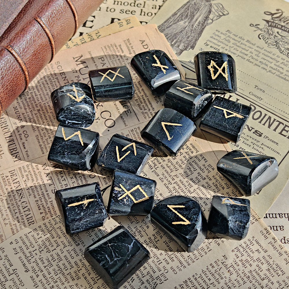 Runas Vikingas de Turmalina - Mystical Tienda