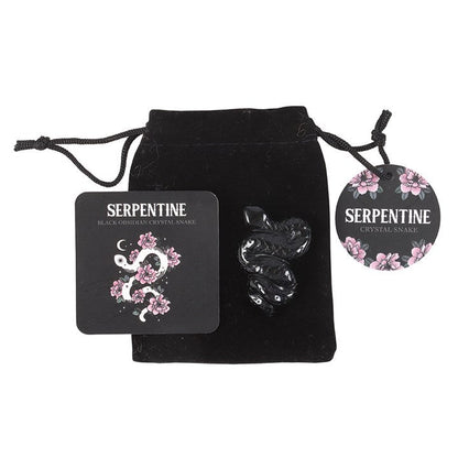 Serpiente de Obsidiana Negra - Mystical Tienda