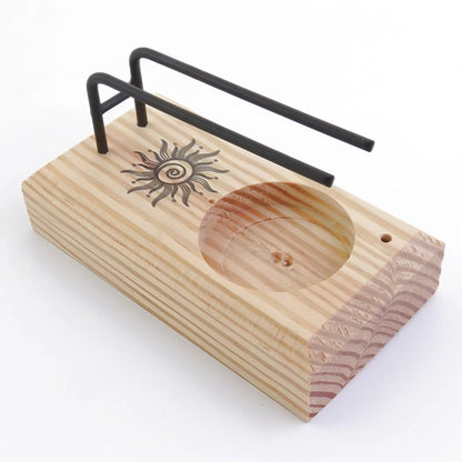 Soporte Quemador Palo Santo & Sahumerio - Mystical Tienda