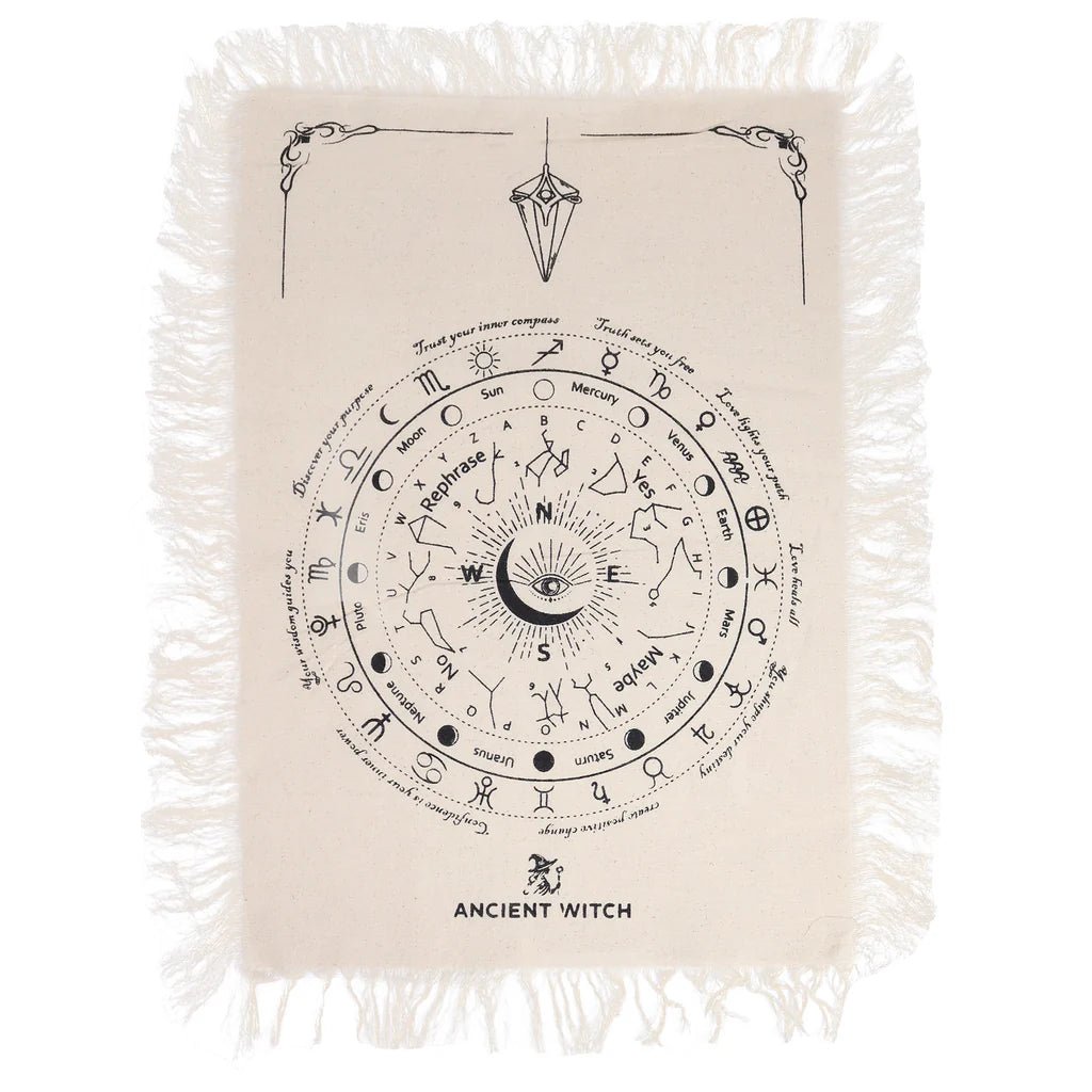 Tapete de Adivinación para Péndulo “Guía Espiritual” - Mystical Tienda
