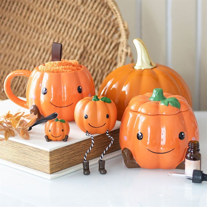 Taza 'Cute Pumpkin' + Calcetines - Mystical Tienda