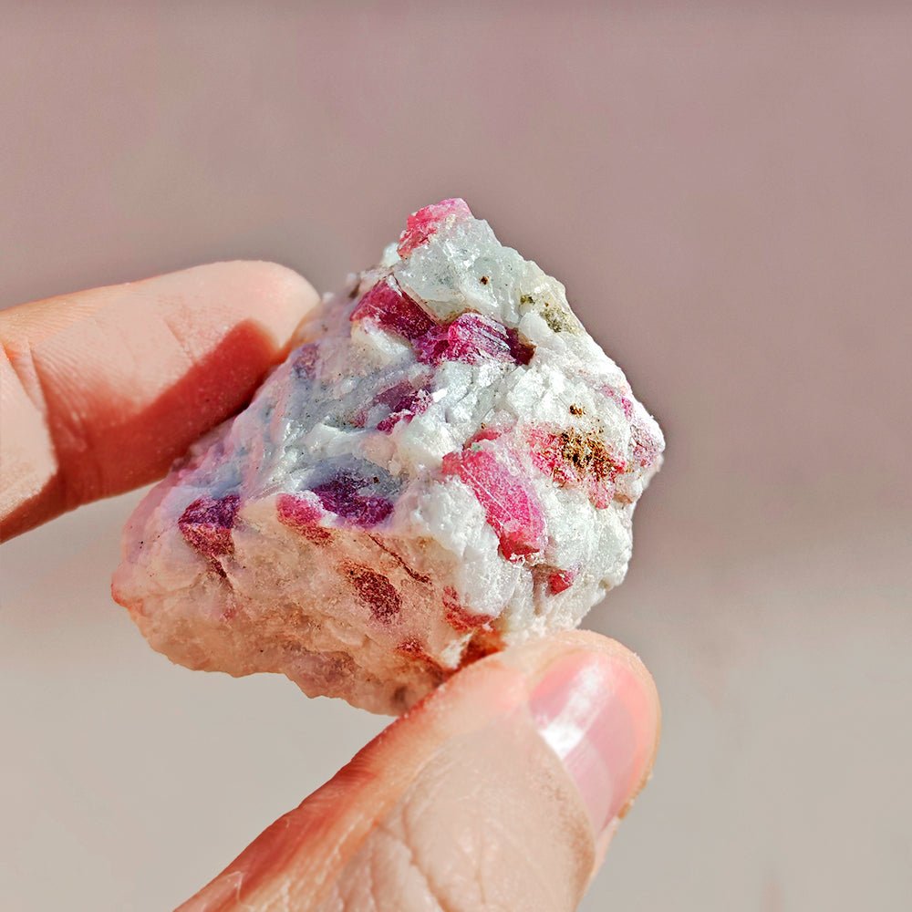 Turmalina Rosa en Bruto - Mystical Tienda