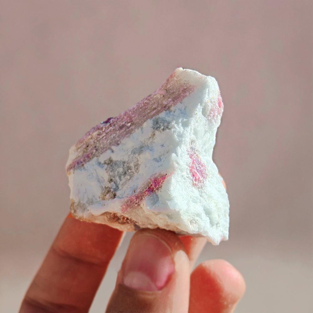 Turmalina Rosa en Bruto - Mystical Tienda