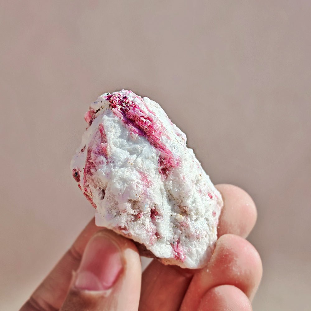 Turmalina Rosa en Bruto - Mystical Tienda