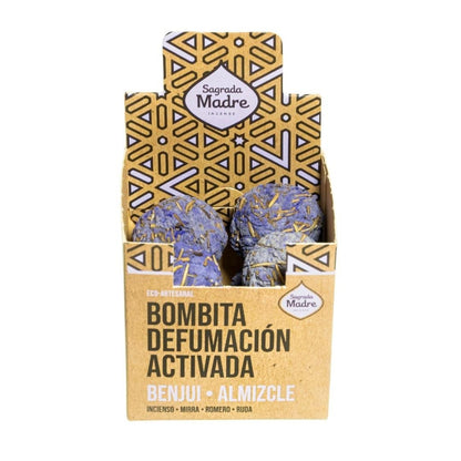 Bombita Defumación Activada Benjuí y Almizcle - Mystical Tienda