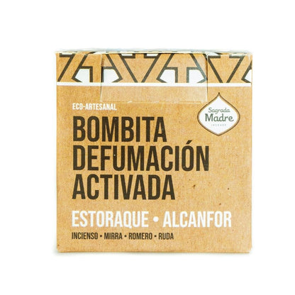 Bombita Defumación Activada Estoraque y Alcanfor - Mystical Tienda