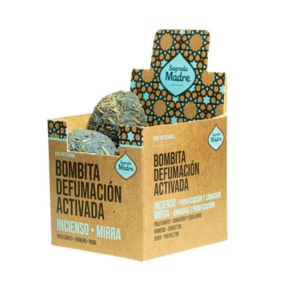 Bombita Defumación Activada Incienso y Mirra - Mystical Tienda
