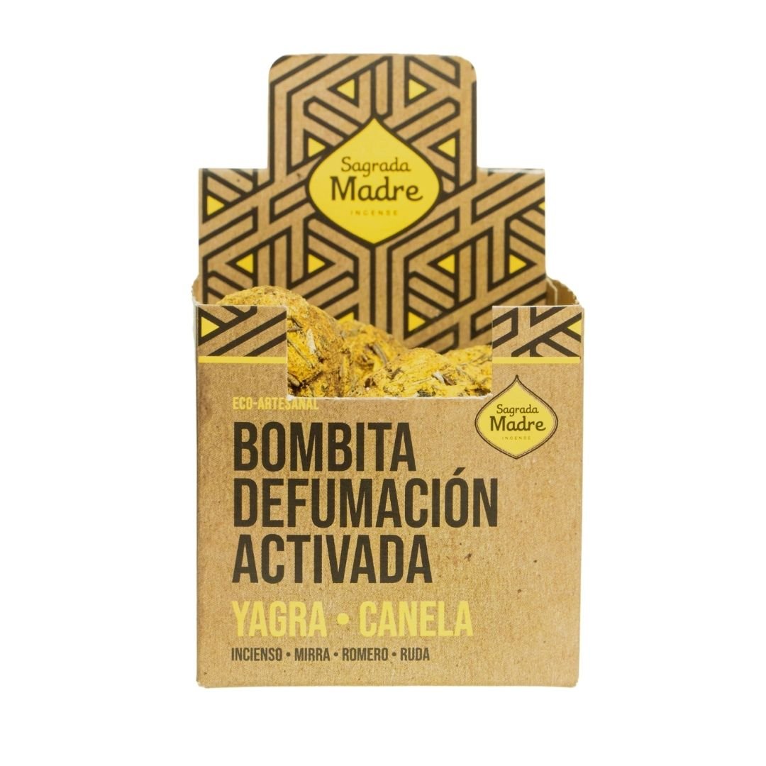 Bombita Defumación Activada Yagra y Canela - Mystical Tienda