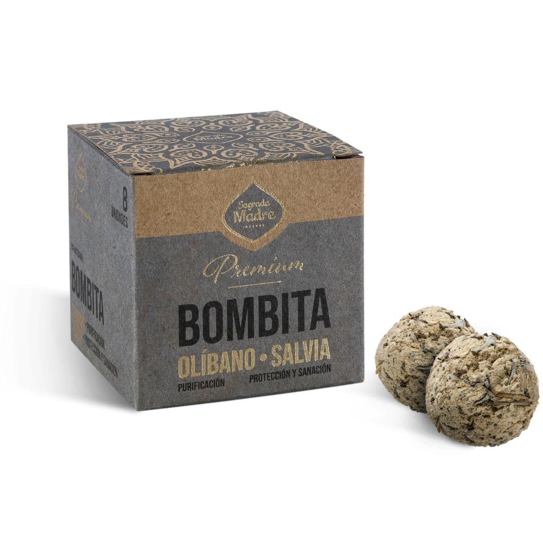 Bombita Premium de Olíbano y Salvia - Mystical Tienda