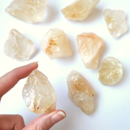 Citrino Potenciado en Bruto - Mystical Tienda