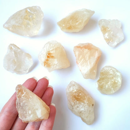 Citrino Potenciado en Bruto - Mystical Tienda