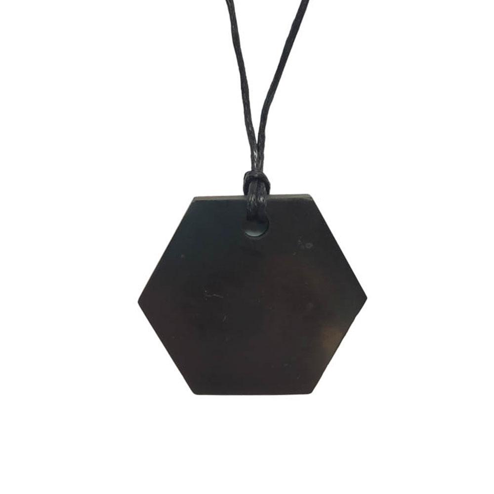 Colgante Hexa de Shungit - Mystical Tienda