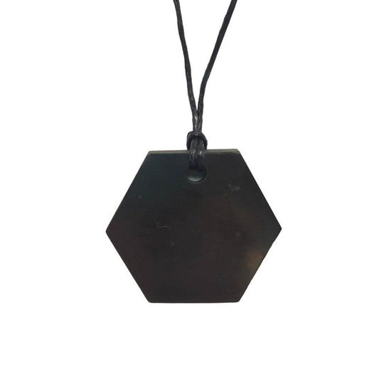 Colgante Hexa de Shungit - Mystical Tienda
