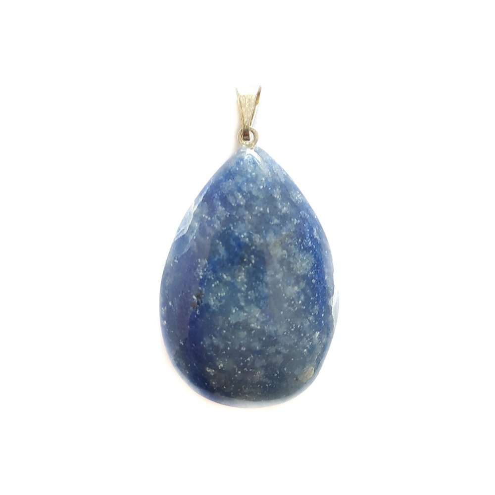 Colgante Lágrima de Cuarzo Azul - Mystical Tienda Esotérica y de Minerales