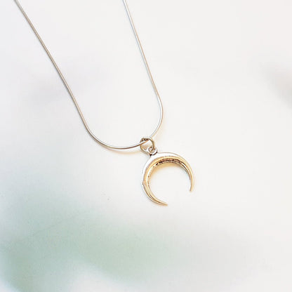 Colgante Moon en Plata de Ley 925 - Mystical Tienda